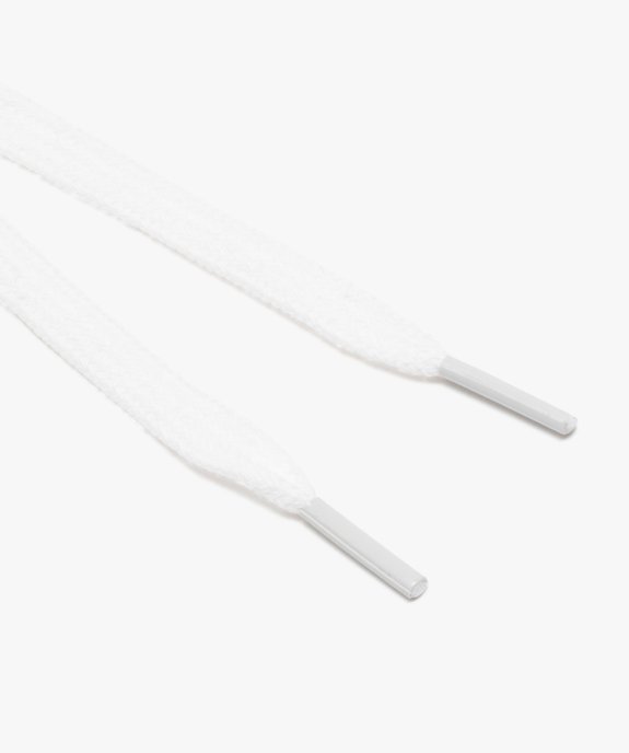 Lacets plats larges 120 cm vue2 - GEMO(ENTRETIEN) - GEMO
