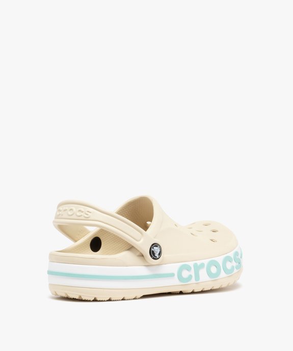 Sabots souples femme unis dessus perforé à semelle épaisse Bayaband - Crocs vue4 - CROCS - GEMO