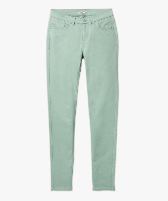Pantalon coupe Slim taille normale femme vue4 - GEMO 4G FEMME - GEMO