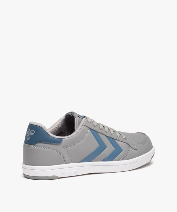 Baskets homme extralégères bicolores à lacets - Hummel vue4 - HUMMEL - GEMO