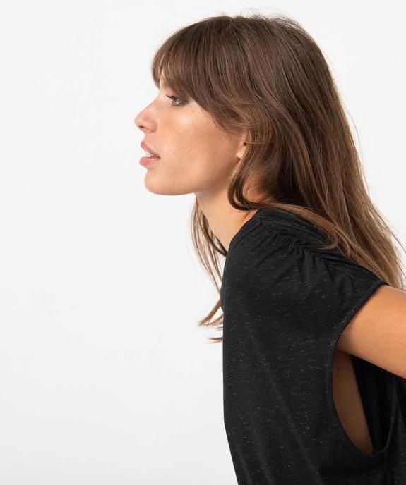 Tee-shirt femme loose et pailleté vue1 - GEMO(FEMME PAP) - GEMO