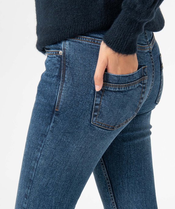 Jean femme coupe Bootcut taille haute vue2 - GEMO 4G FEMME - GEMO