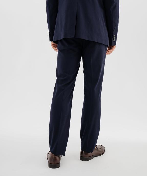 Pantalon de costume coupe droite homme vue3 - GEMO 4G HOMME - GEMO