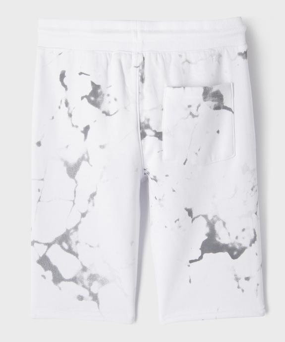 Bermuda en maille à taille élastiquée garçon vue3 - GEMO (JUNIOR) - GEMO