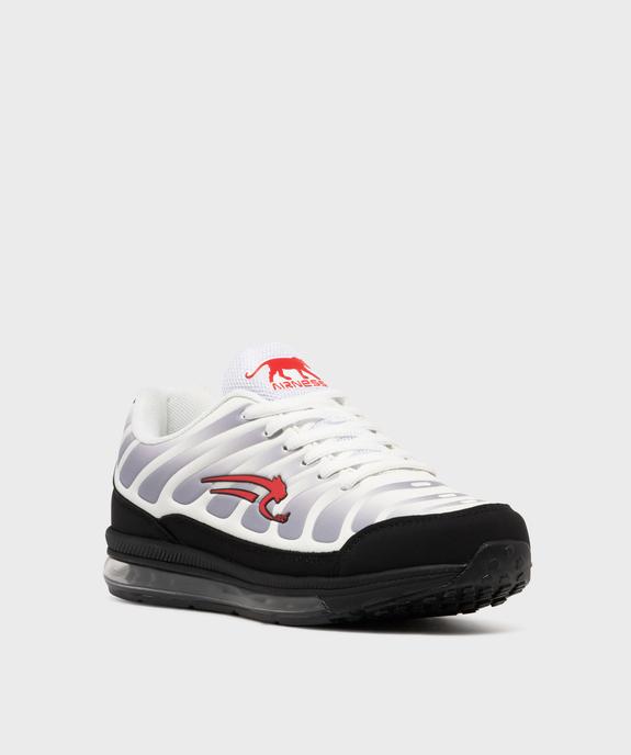 Baskets multicolores avec semelle à bulle d’air garçon - Airness vue2 - AIRNESS - GEMO