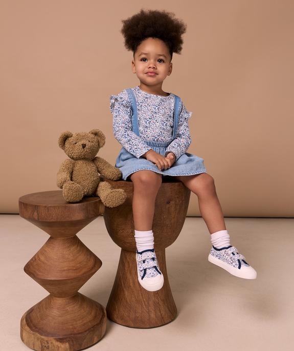 Ensemble 2 pièces bébé fille : tee-shirt et jupe à bretelles - LuluCastagnette vue8 - LULU CASTAGNETTE GEMO FOR GOOD - GEMO