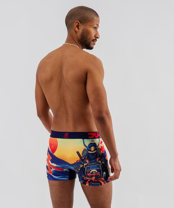 Boxer imprimé en microfibre homme - Freegun vue2 - FREEGUN - GEMO