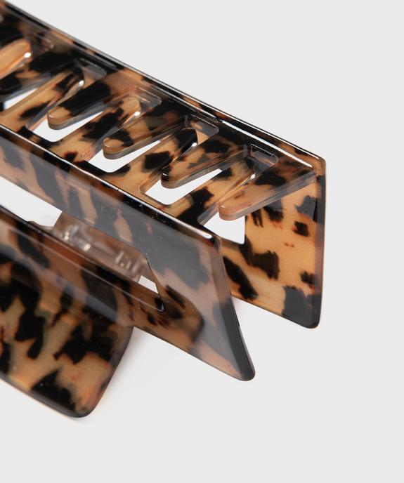 Pince crabe pour les cheveux en résine femme vue2 - GEMO (ACCESS) - GEMO