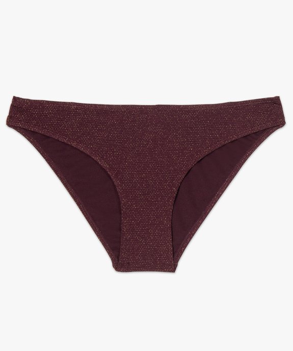 Bas de maillot de bain femme pailleté vue4 - GEMO (PLAGE) - GEMO