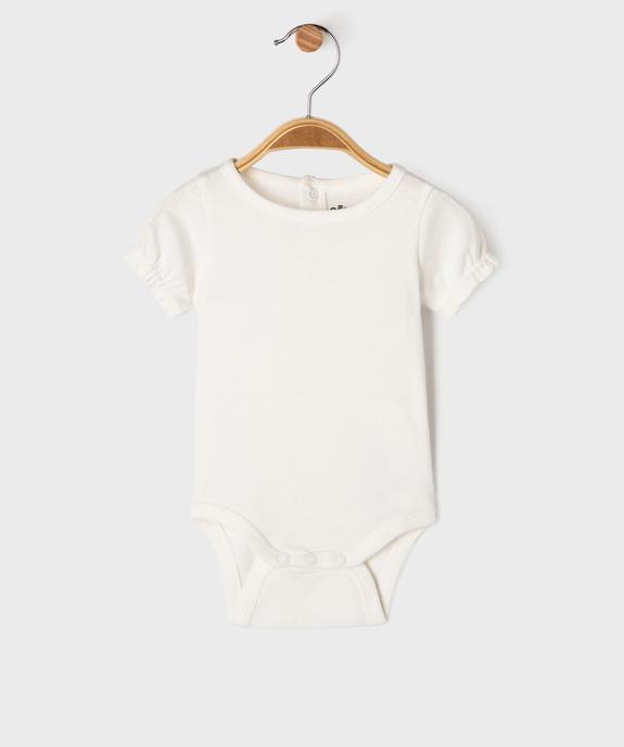 Ensemble 3 pièces bébé fille body, blouse et culotte vue5 - GEMO(BB COUCHE) - GEMO