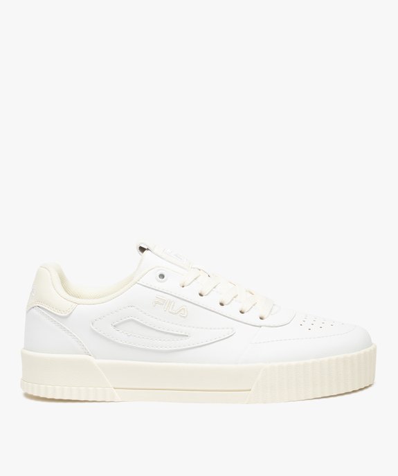 Tennis femme à détails colorés fermeture lacets – Fila Milena vue1 - FILA - GEMO