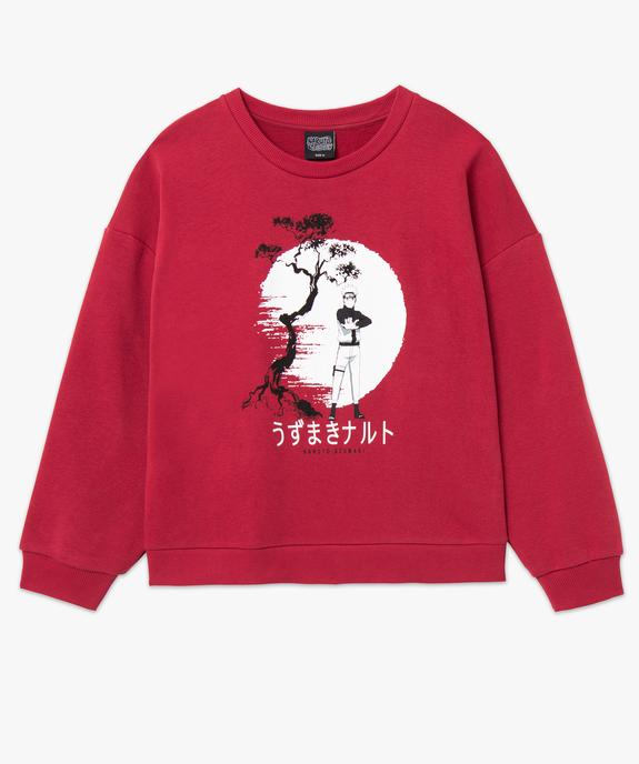 Sweat femme en molleton bouclette imprimé - Naruto Shippuden vue4 - NARUTO - GEMO