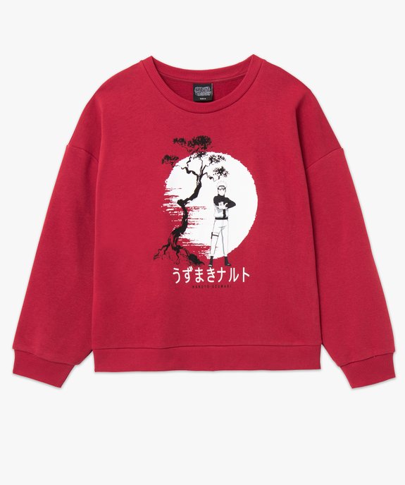 Sweat femme en molleton bouclette imprimé - Naruto Shippuden vue4 - NARUTO - GEMO