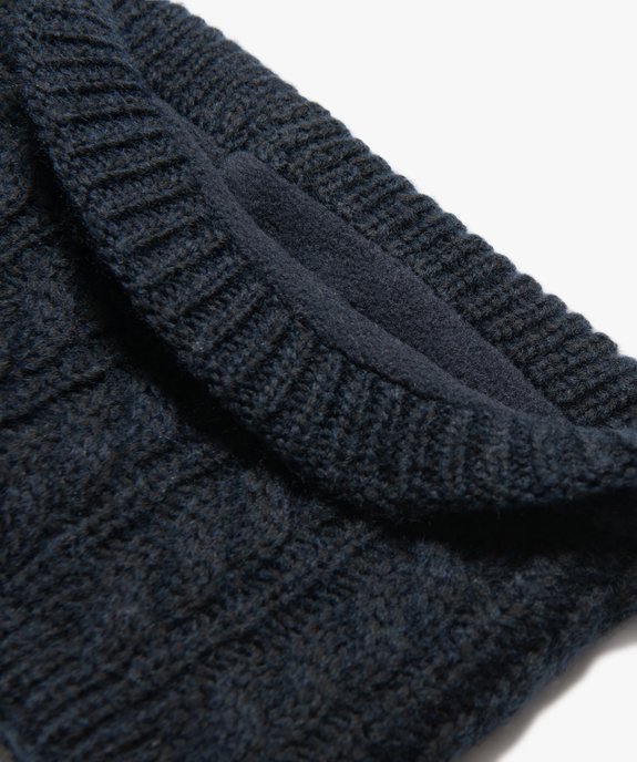 Echarpe snood doublée polaire bébé vue2 - GEMO(BEBE DEBT) - GEMO
