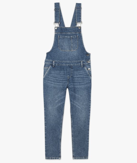 Salopette femme en jean vue4 - FOLLOW ME - GEMO