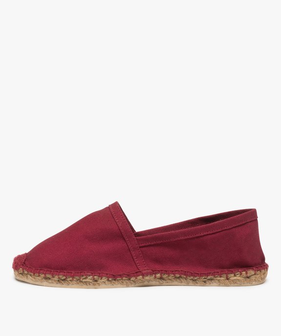 Espadrilles femme unies en coton bio – Mieux vue3 - GEMO 4G FEMME - GEMO