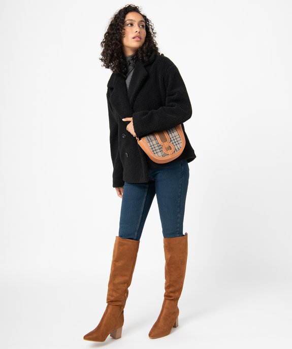 Veste femme en fourrure imitation vue5 - GEMO(FEMME PAP) - GEMO