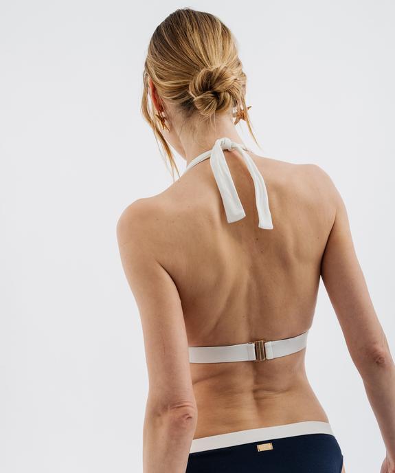 Haut de maillot de bain triangle à bretelles multi-positions femme - LuluCastagnette vue6 - LULUCASTAGNETTE - GEMO