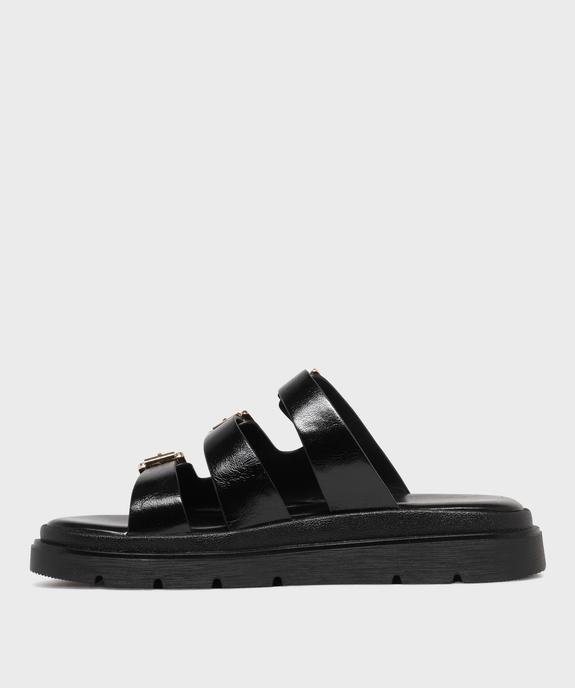 Mules à brides sur semelle épaisse femme - 5 Miles vue3 - 5 MILES - GEMO