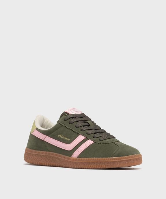 Baskets à lacets avec empiècements scintillants femme - Ellesse vue2 - ELLESSE - GEMO