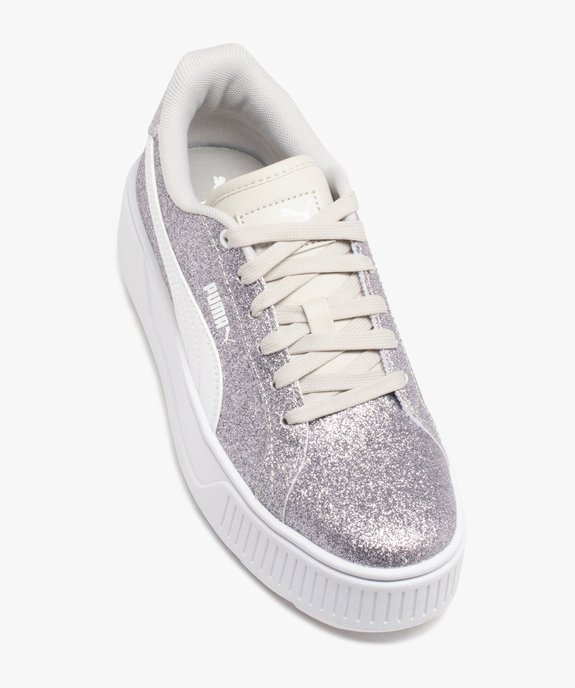 Baskets femme pailletées à semelle plateforme - Puma vue5 - PUMA - GEMO