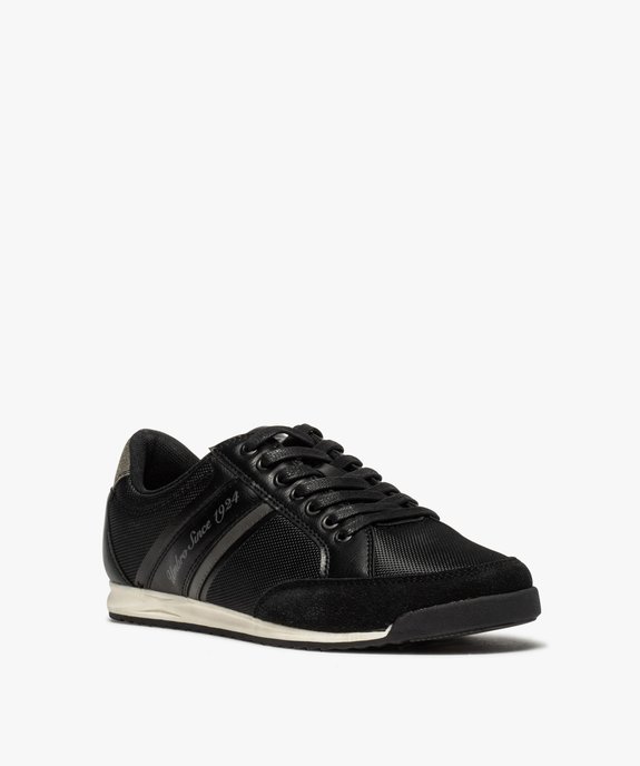 Tennis homme multimatières unies style rétro - Umbro vue2 - UMBRO - GEMO