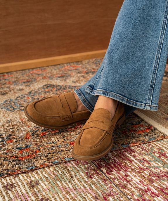 Mocassins à bout rond femme - LuluCastagnette vue1 - LULUCASTAGNETTE - GEMO