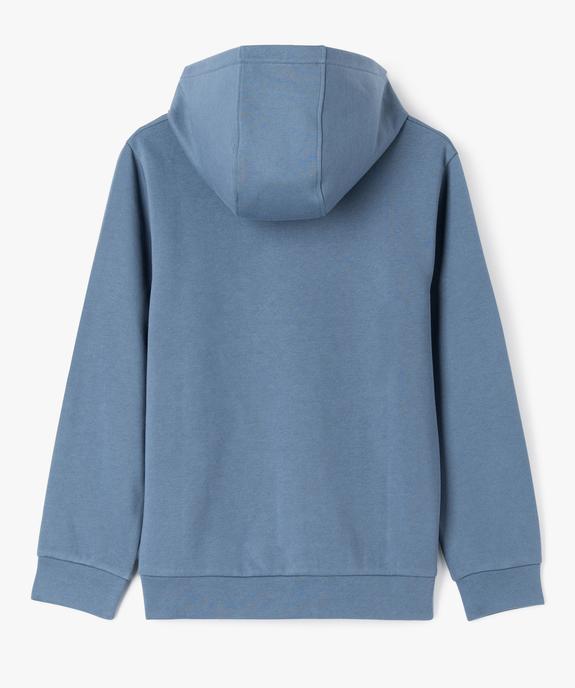 Sweat à capuche style streetwear garçon vue3 - PREMIER PRIX BY GEMO - GEMO