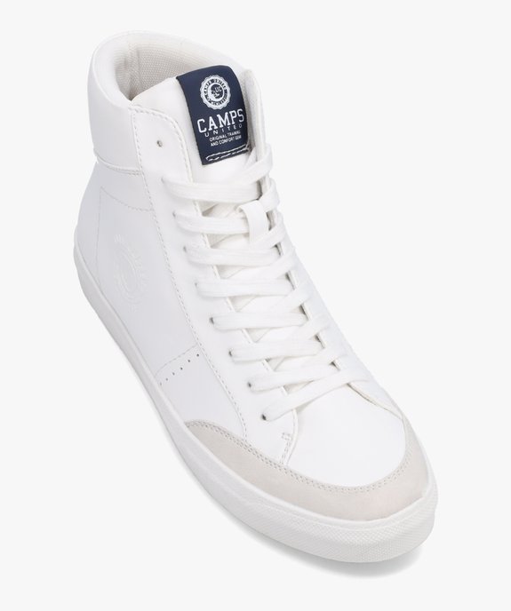 Baskets femme mid-cut unies à lacets – Camps United vue5 - CAMPS UNITED - GEMO