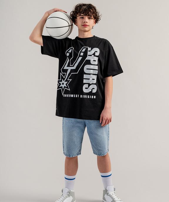 Tee-shirt manches courtes inscription San Antonio enfant - NBA vue1 - NBA - GEMO