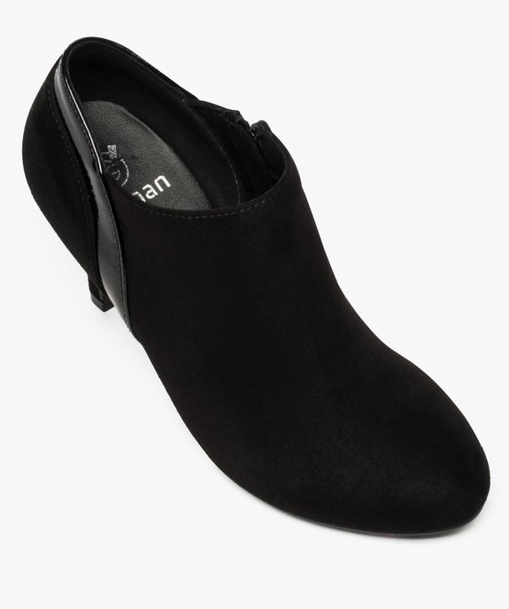 Low-boots femme à talon haut vue5 - GEMO(URBAIN) - GEMO