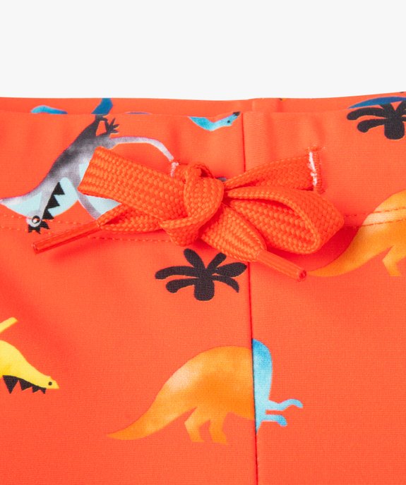 Maillot de bain garçon boxer imprimé dinosaures vue2 - GEMO (ENFANT) - GEMO