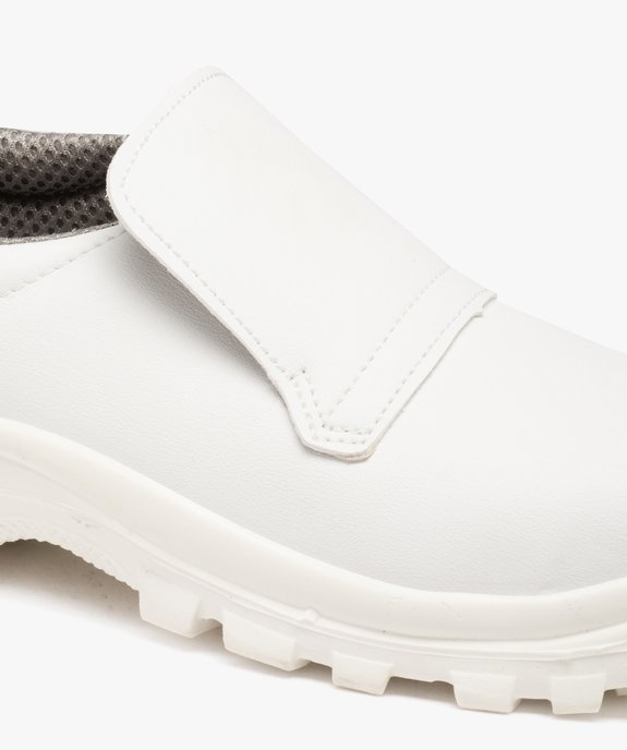 Chaussures de sécurité homme unies à enfiler avec col élastique vue6 - SANS MARQUE - GEMO