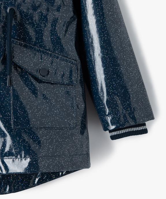Imperméable fille pailleté avec doublure douce vue3 - GEMO (ENFANT) - GEMO