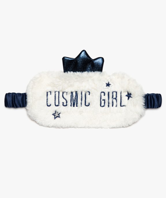 Masque de sommeil pour femme  avec inscription brodée vue1 - GEMO (ACCESS) - GEMO