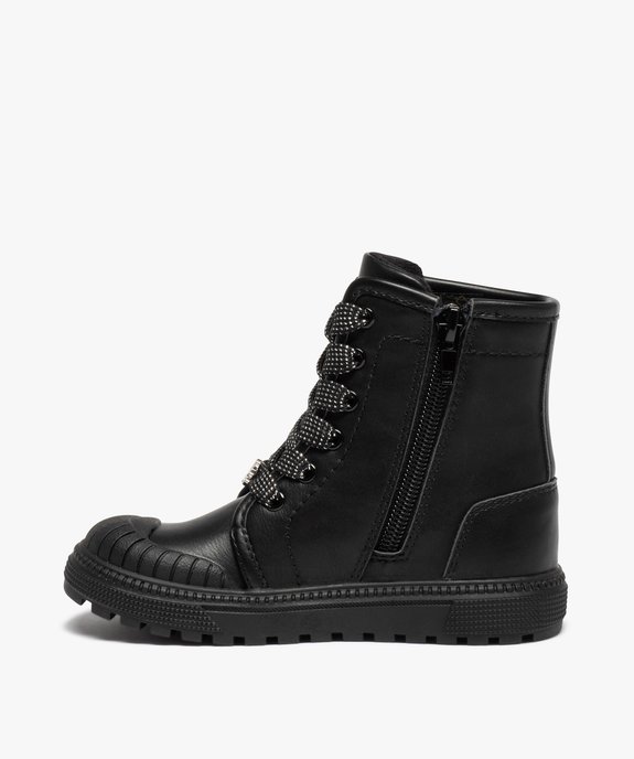 Boots fille à semelle crantée - LuluCastagnette vue3 - LULU CASTAGNETT - GEMO