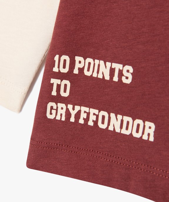 Tee-shirt droit effet 2-en-1 garçon - Harry Potter vue4 - HARRY POTTER - GEMO