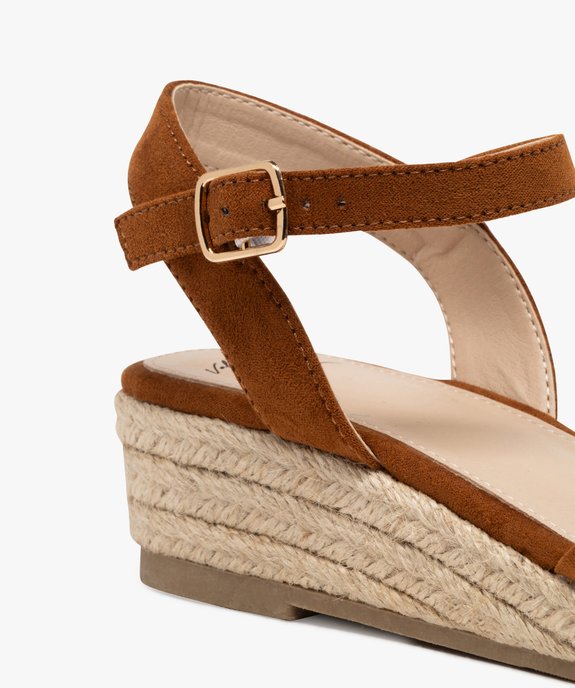 Sandales compensées avec brides tressées femme - Valentina Baldano vue7 - VALENTINA BALDA - GEMO