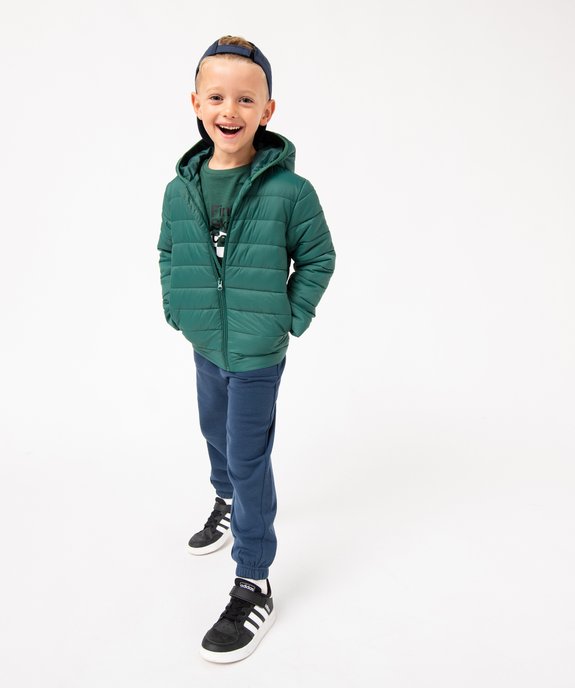 Blouson matelassé à capuche garçon vue6 - 1E PRIX BY GEMO - GEMO