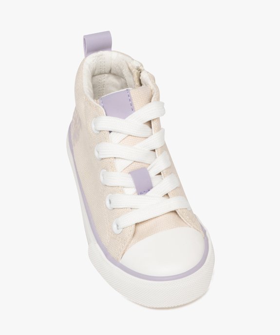 Baskets montantes en toile fille - Lovely Wings vue6 - LOVELY WINGS GEMO FOR GOOD - GEMO