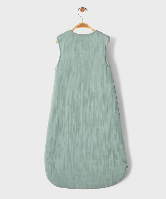 Gigoteuse en gaze de coton bébé TOG 2,5 - LuluCastagnette vue4 - LULUCASTAGNETTE - GEMO