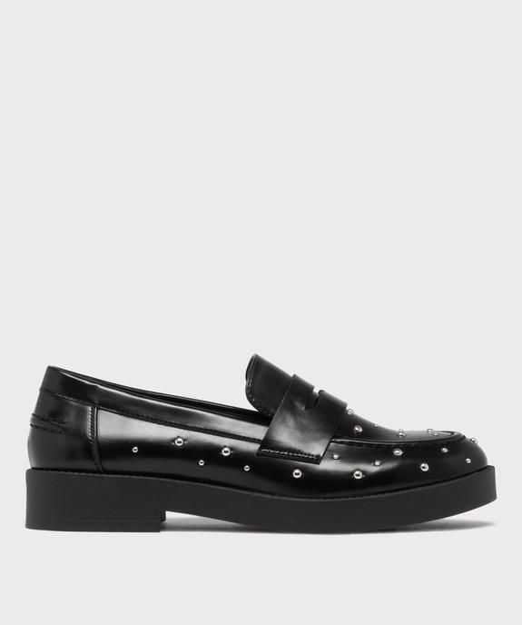 Mocassins avec clous métalliques sur semelle plateforme femme - Follow Me vue1 - FOLLOW ME - GEMO