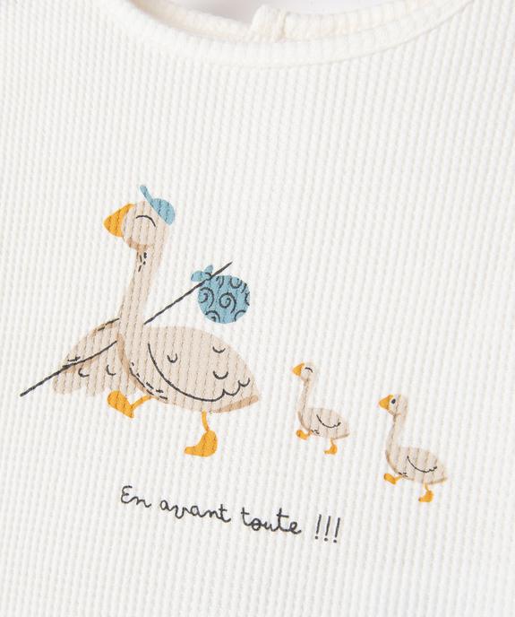 Ensemble 2 pièces bébé - Tee-shirt et legging vue3 - GEMO(BB COUCHE) - GEMO