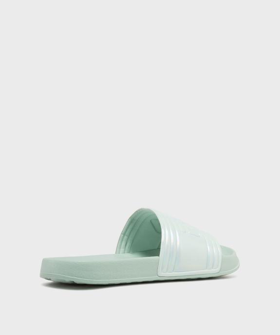 Mules de piscine irisées femme - Fila vue4 - FILA - GEMO