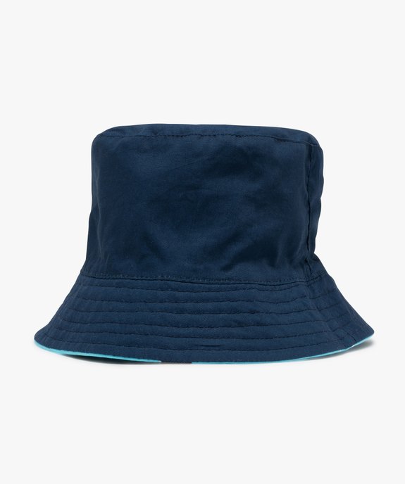 Chapeau bob à motifs marins réversible bébé garçon vue2 - GEMO(BEBE DEBT) - GEMO