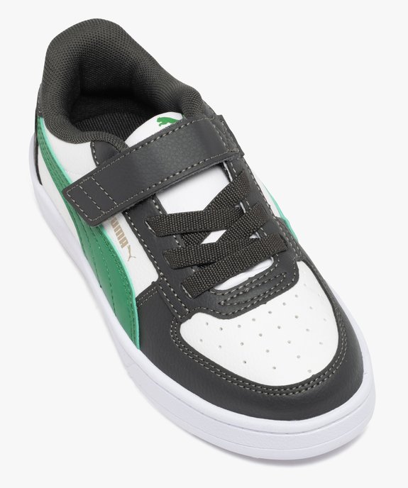 Baskets tricolores fermeture scratch garçon - Puma vue5 - PUMA - GEMO