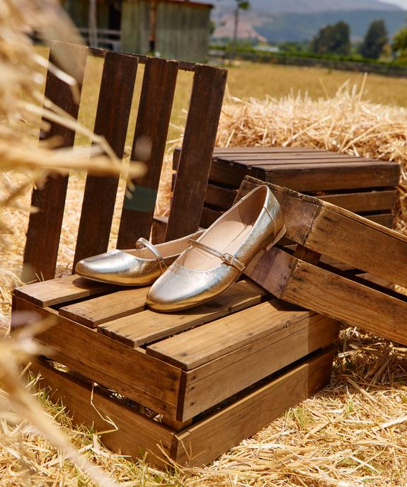 Ballerines vernies avec bride femme - Follow Me vue1 - FOLLOW ME - GEMO