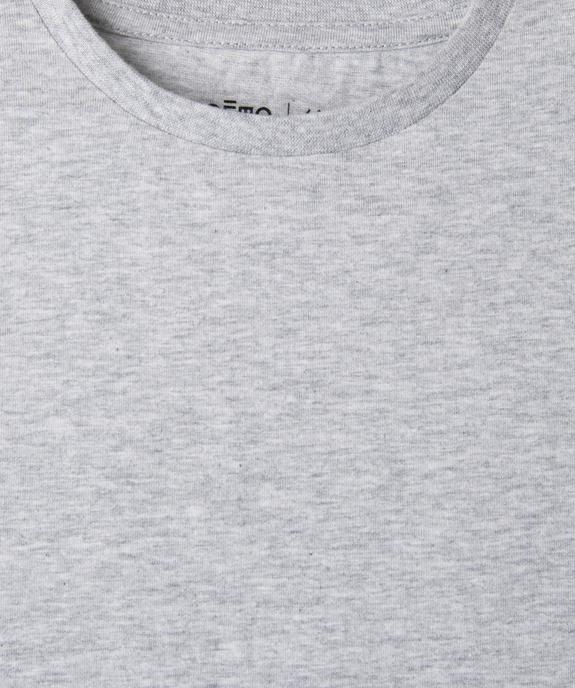 Tee-shirt manches courtes garçon vue2 - GEMO (ENFANT) - GEMO