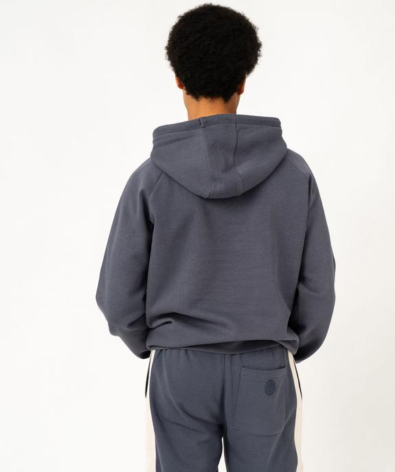 Sweat à capuche en molleton doux homme - Camps United vue3 - CAMPS - GEMO