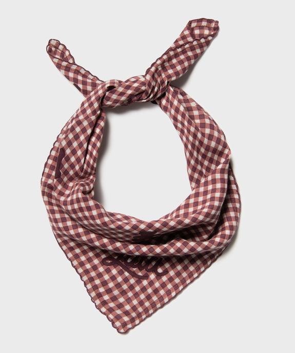 Foulard à carreaux fille - LuluCastagnette vue1 - LULU CASTAGNETT - GEMO